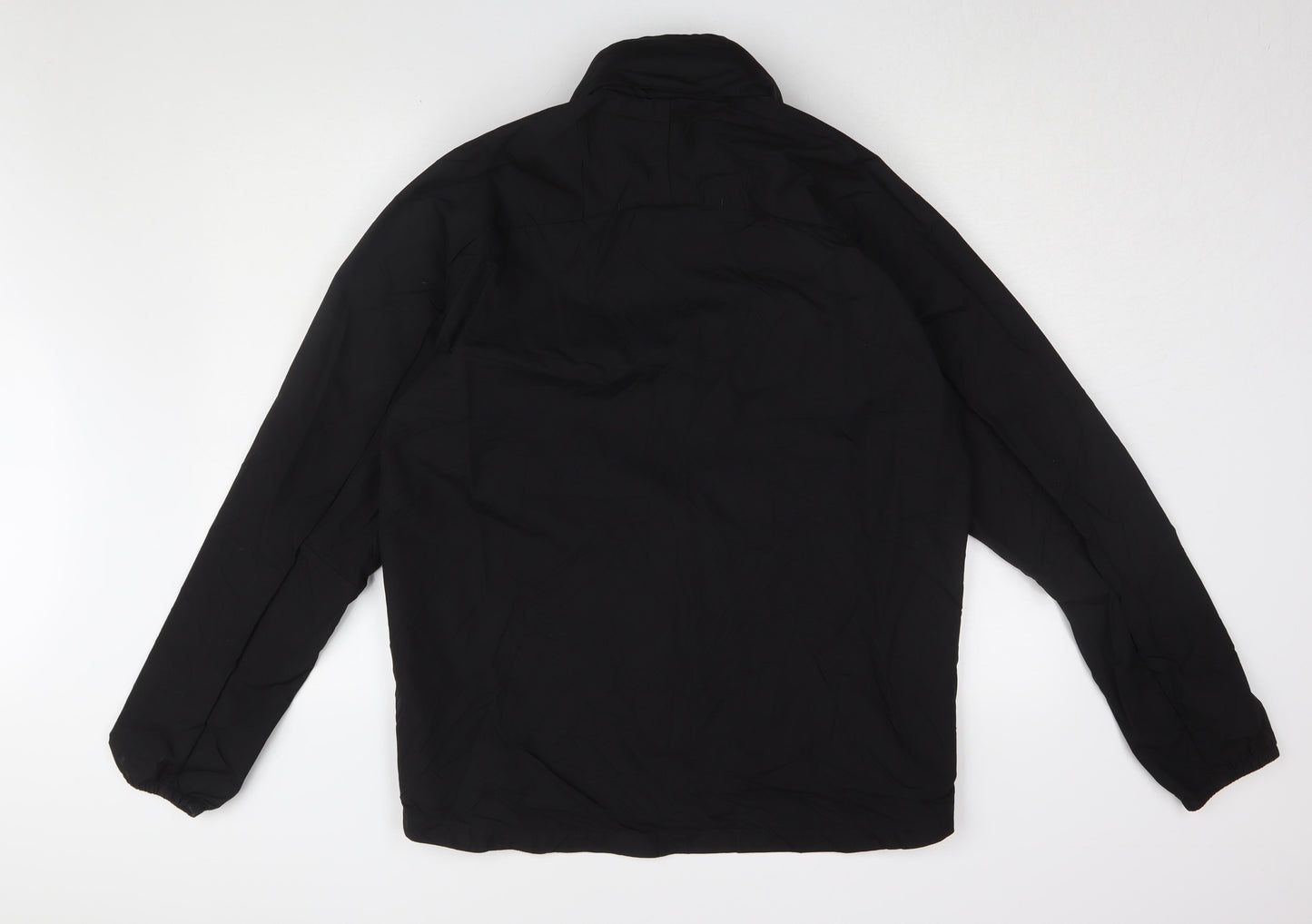 Puma Men's Black Waterproof Rain Coat Football Jacket
