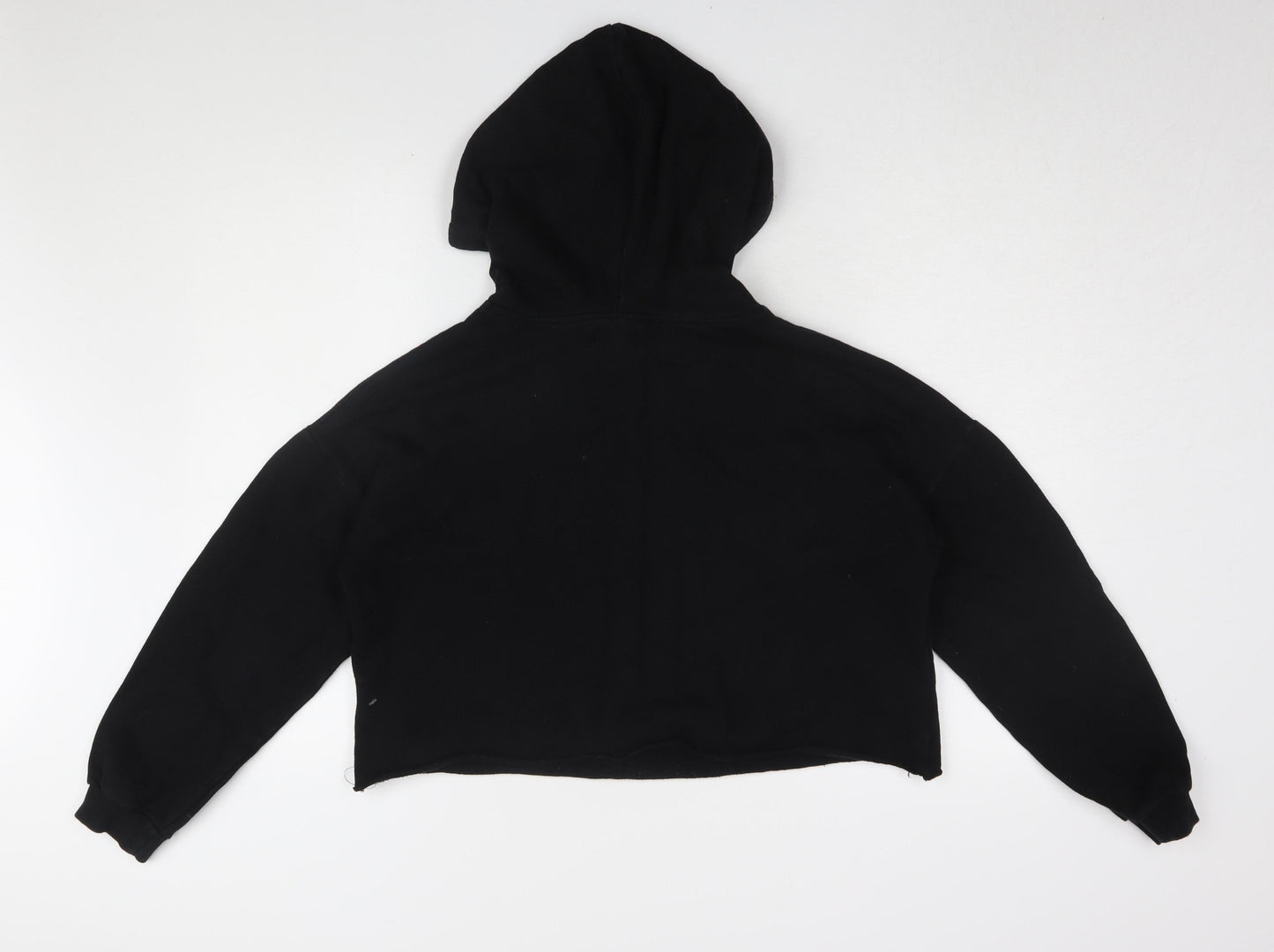 Pull & Bear Women's Black Mickey Mouse Hoodie M