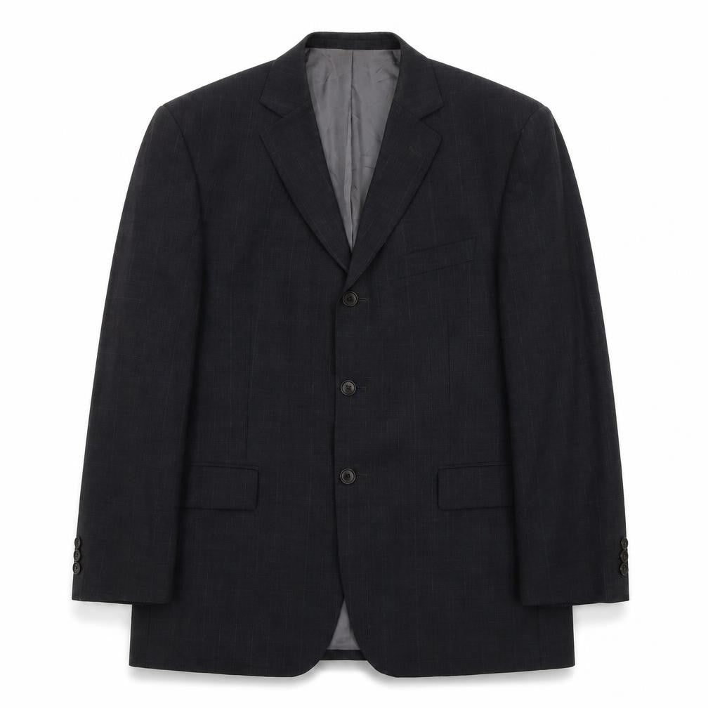 Marks & Spencer Men's Grey Wool Suit Jacket Size 40S