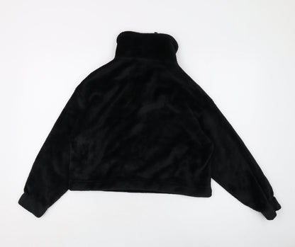 Back view of ASOS Women's Black Pullover Sweatshirt, size 8