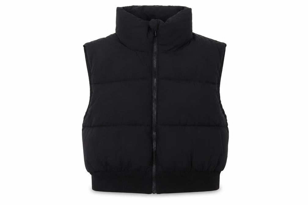 Cotton On Women's Black XL Puffer Waistcoat