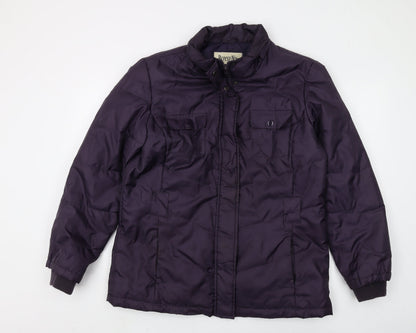 Boysens Women's Purple Puffer Jacket Size 18