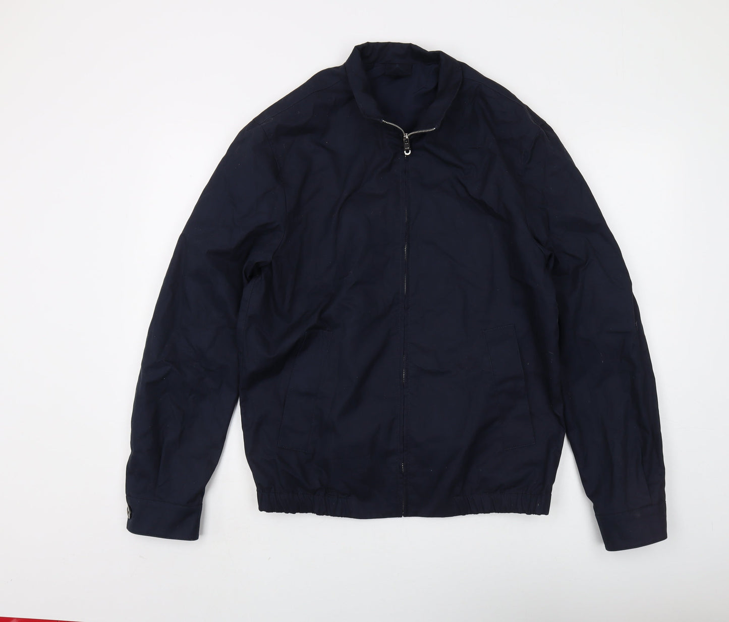 MNG Men's Blue Windbreaker Jacket M