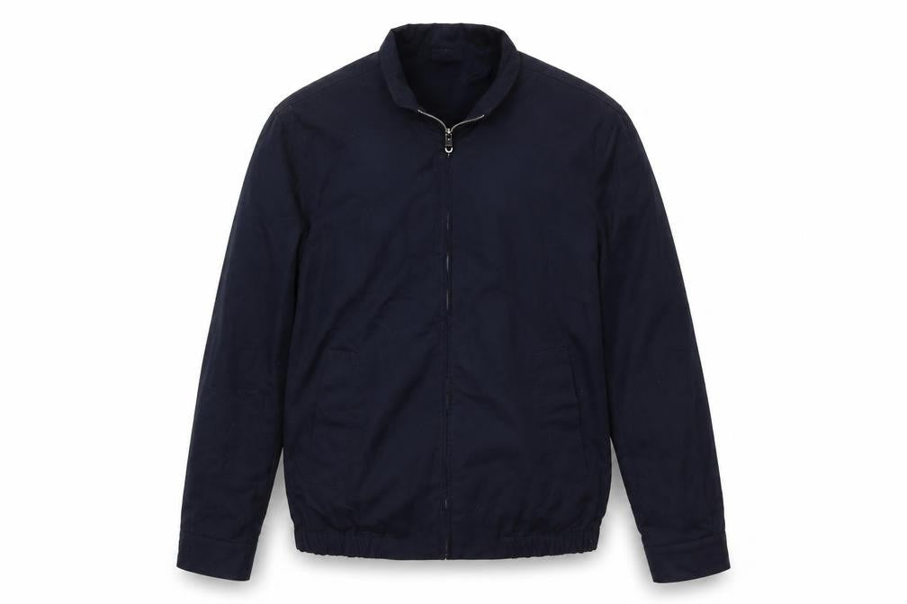 MNG Men's Blue Windbreaker Jacket M