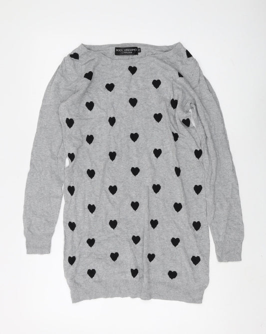 Body Dressing Women's Grey Pullover Jumper, Size 12
