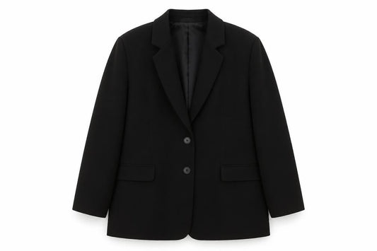 John Lewis & Partners Black Blazer Men's Size L Regular
