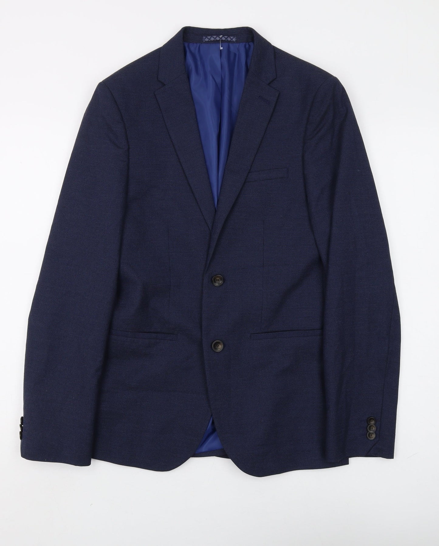 Marks and Spencer Men's Blue Blazer 36 Regular Fit