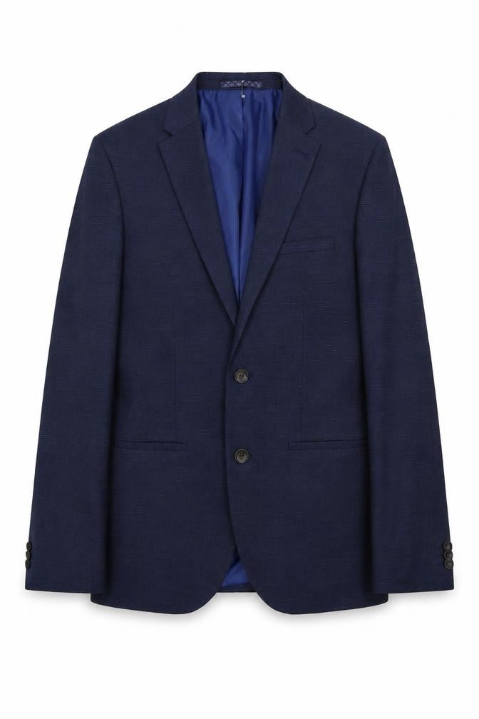 Marks & Spencer Men's Blue Blazer 36 Regular Fit