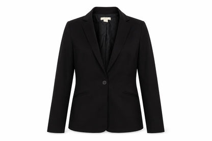 H&M Women's Black Regular Blazer Size 10