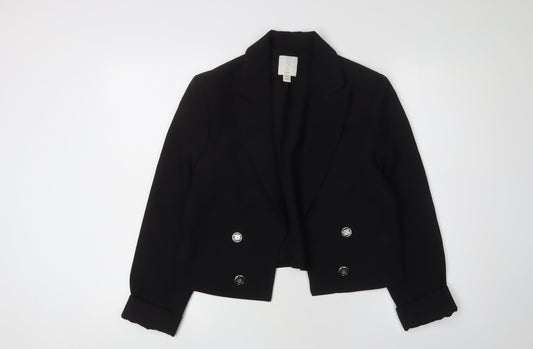 Joie Women's Black Double-Breasted Blazer M