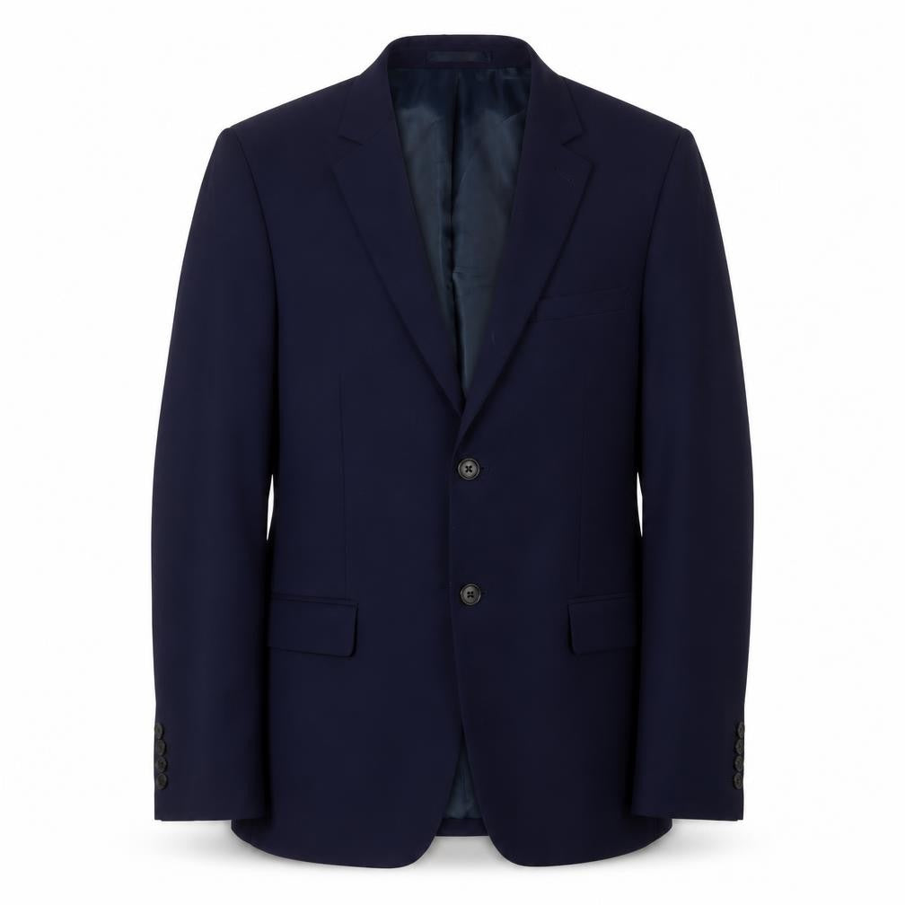 Topman Men's Blue Slim Blazer UK 36 Viscose Blend