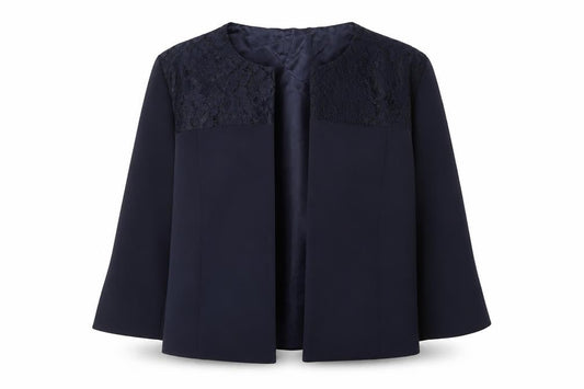Klass Women's Blue Jacket Size 12 - Chic and Versatile