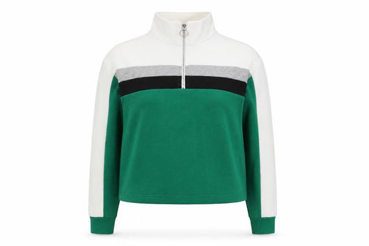 New Look Women's Green Pullover Sweatshirt, Size 8