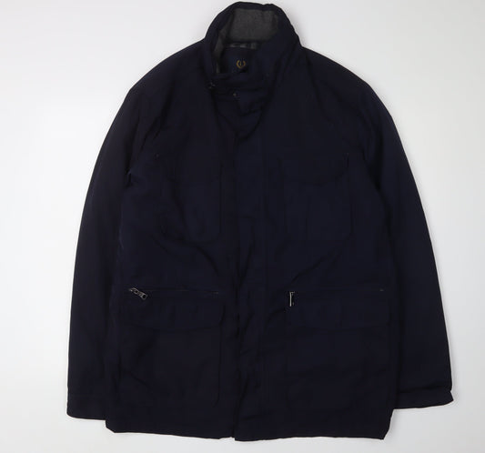 Matalan Men's Blue Military Jacket Large