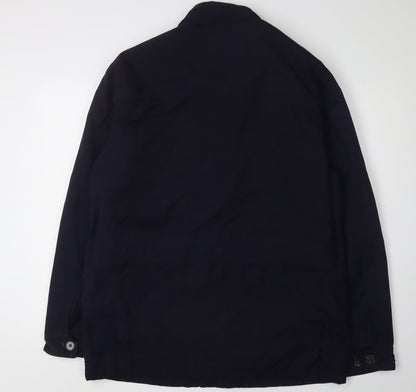 Matalan Men's Blue Military Jacket Large