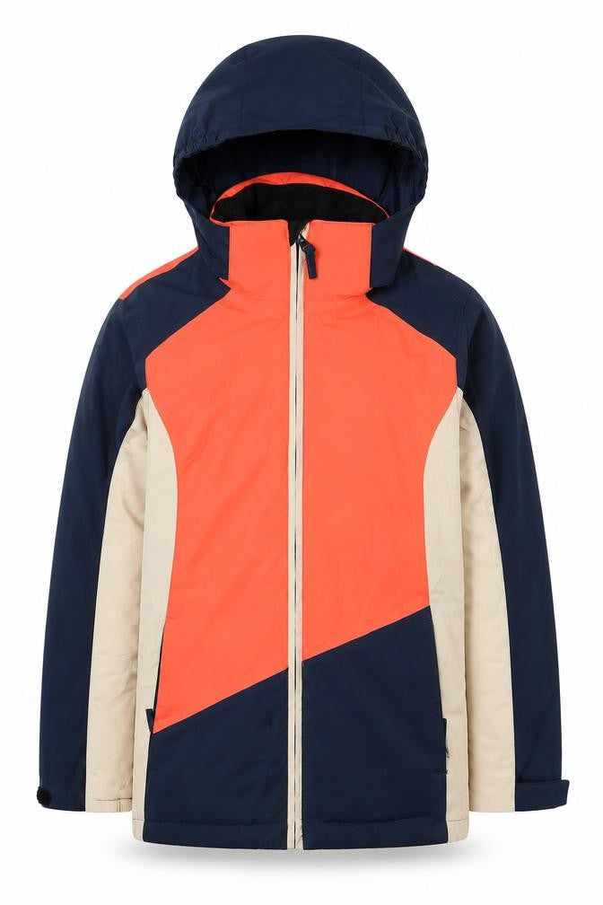 Crane Boys Colourblock Puffer Jacket, 9-10 Years, Autumn/Winter