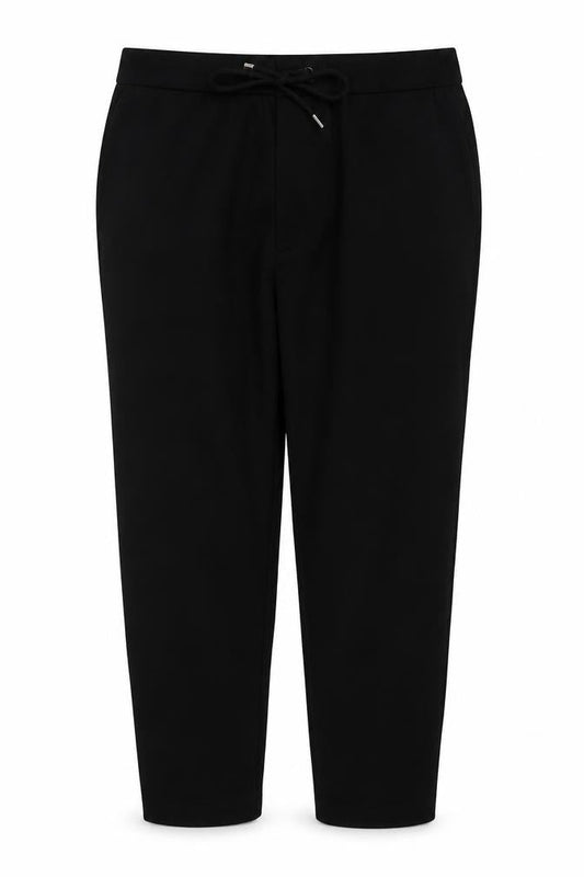 Hugo Boss Womens Black Joggers, Size 12, Drawstring Closure