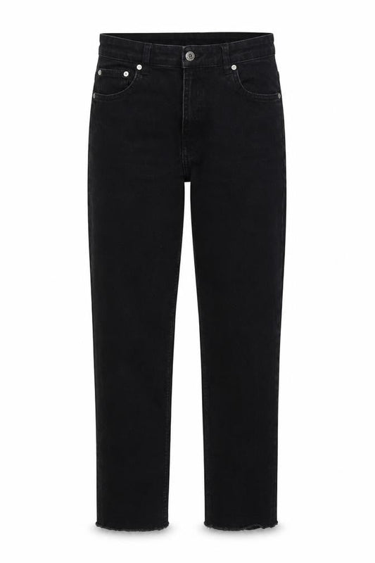 Weekday Women's Black Straight Jeans - Size 10