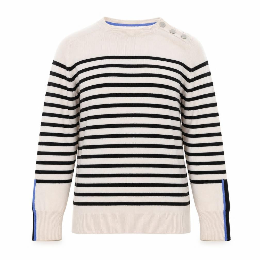 Mint Velvet Women's Multicoloured Striped Pullover XS