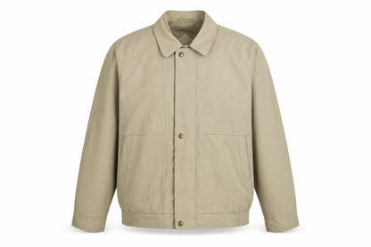 EWM Men's Beige Mid-Length Trench Coat M