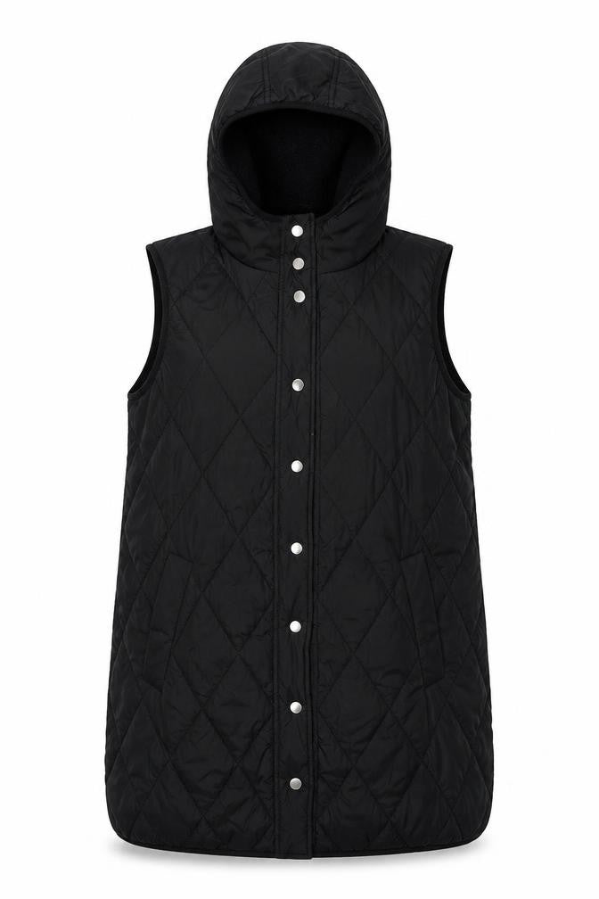 Part Two Women's Black Puffer Jacket Size 6