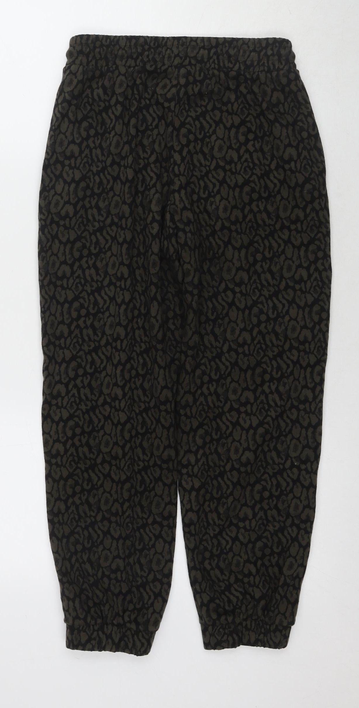 Marks and Spencer Women's Black Jogger Trousers, Size 6