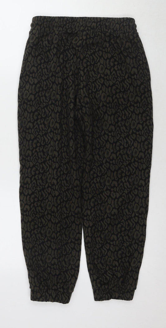 Marks and Spencer Women's Black Jogger Trousers, Size 6