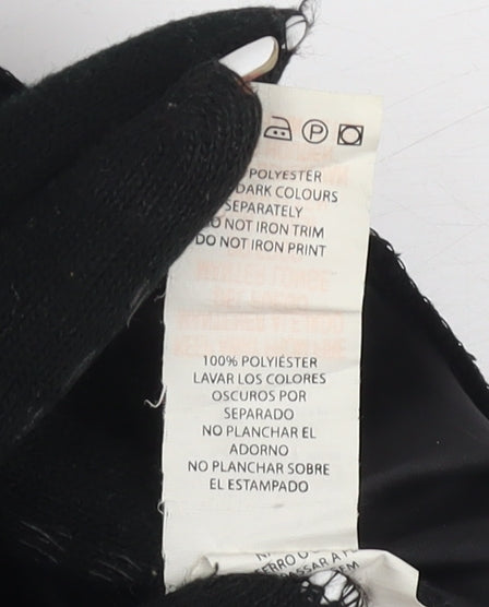 Denim Co Womens Black Size 12 Rain Coat Jacket