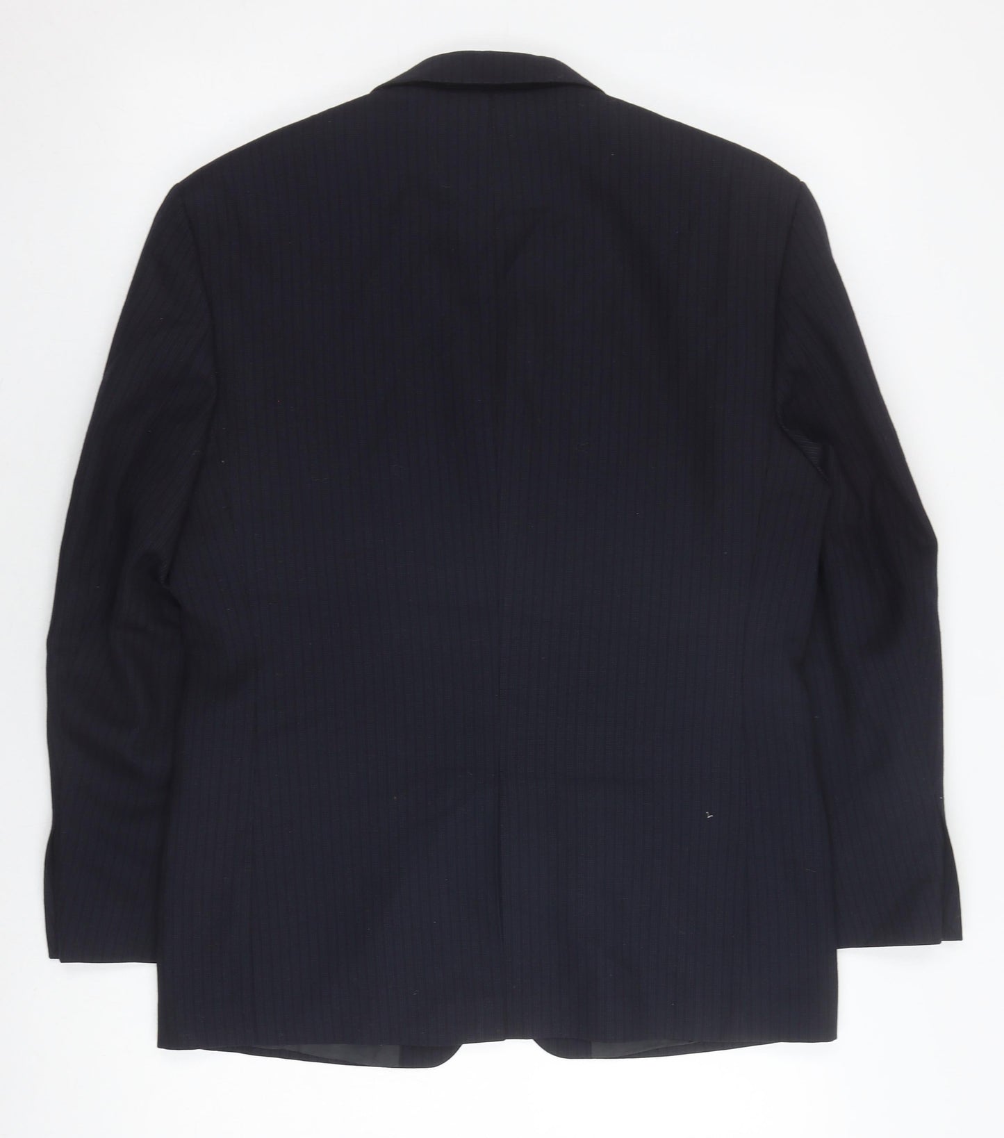 Pinstripe Fine Lines Men's Blazer Black 38S