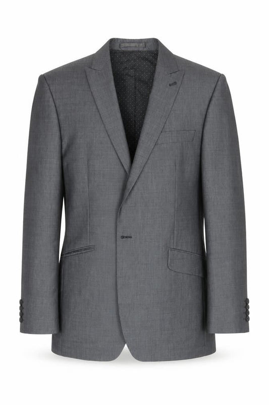 Jasper Conran Men's Grey Suit Jacket, Size 40L, Excellent