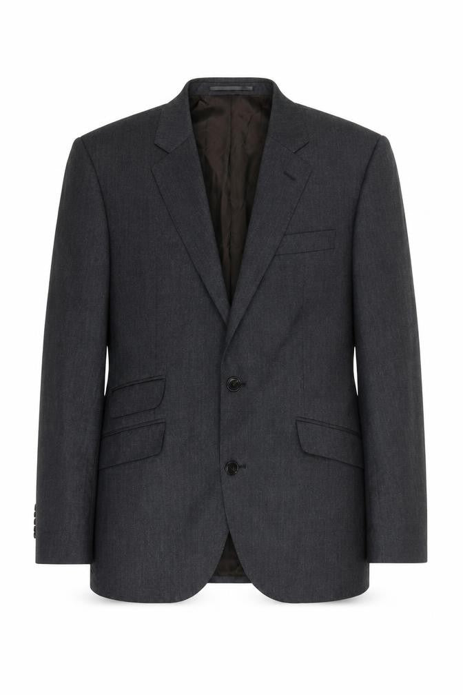 John Lewis Men's Grey 38S Wool Cashmere Blazer