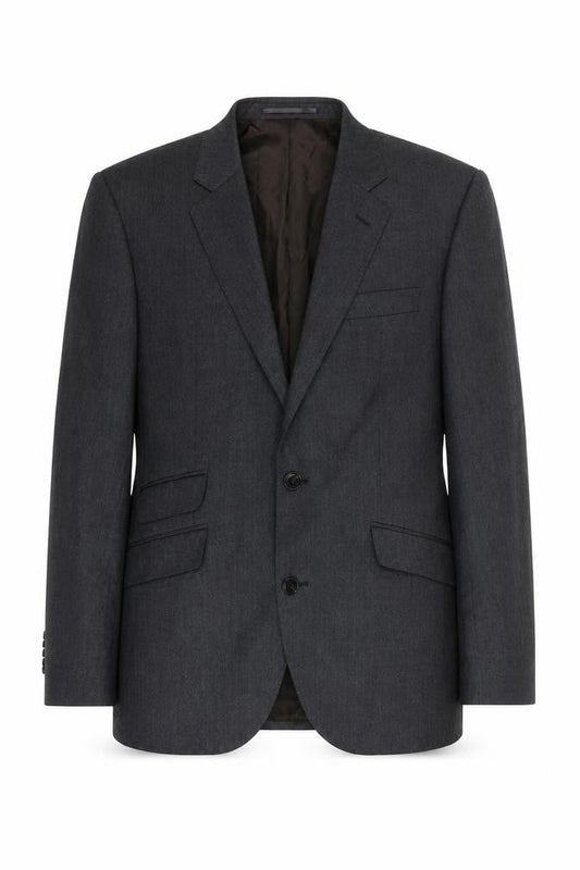 John Lewis Men's Grey 38S Wool Cashmere Blazer