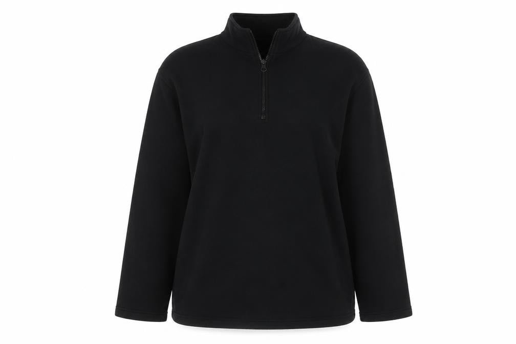 Berkert V Women's Black Pullover Sweatshirt Size 16
