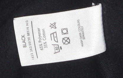 Berkert V Women's Black Pullover Sweatshirt Size 16