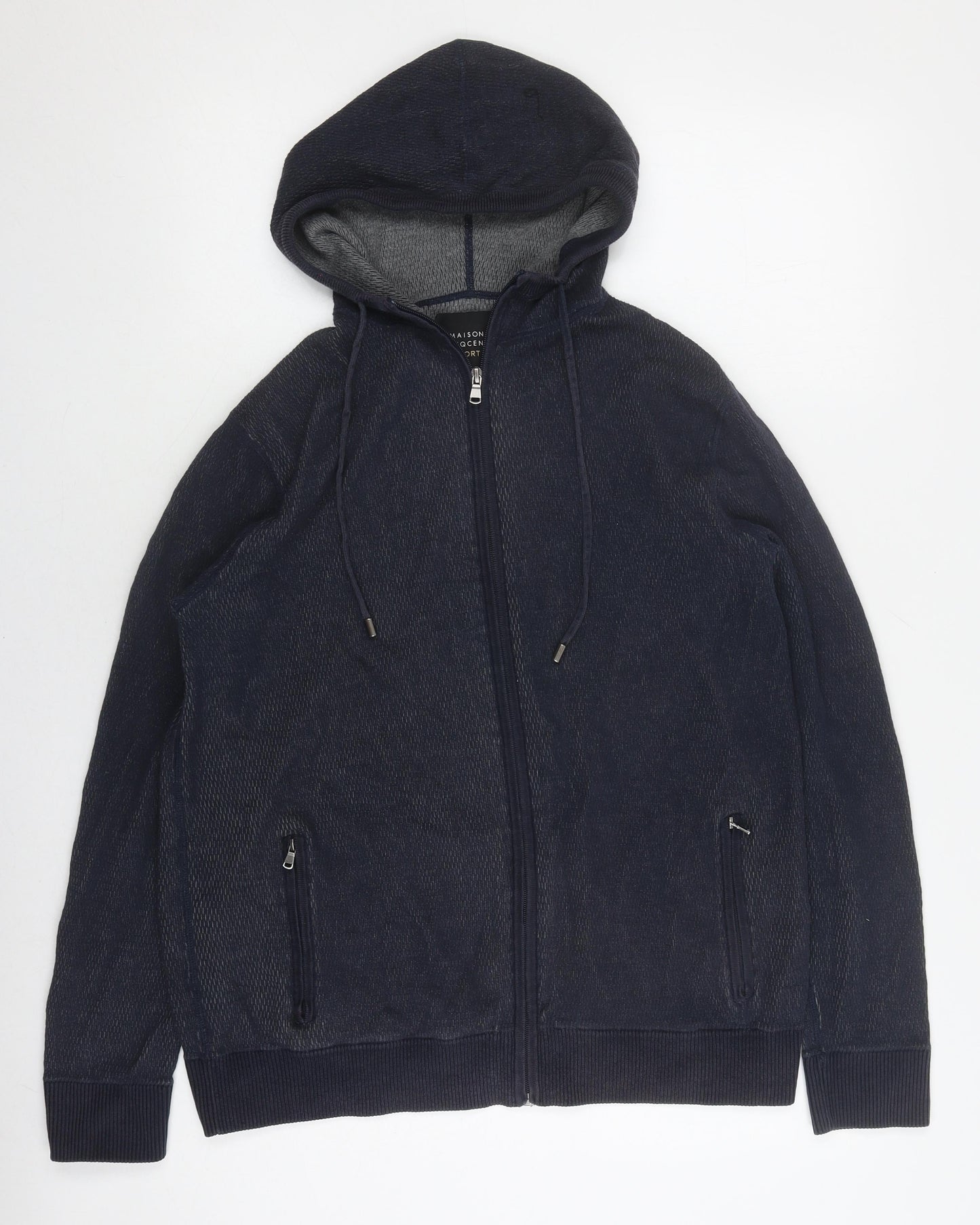 Maison Cinqcent Men's Black Hooded Jacket M