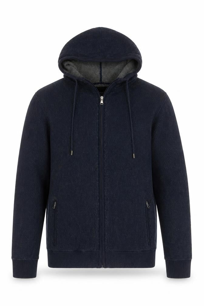 Maison Cinqcent Men's Black Hooded Jacket M
