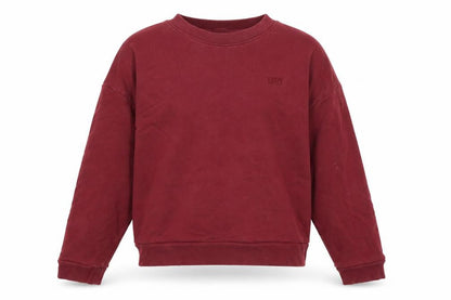 Levi's Mens Red Crew Neck Sweatshirt Size S