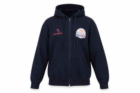 Akuma Men's Blue Full Zip Hoodie, Size S, Sports Style