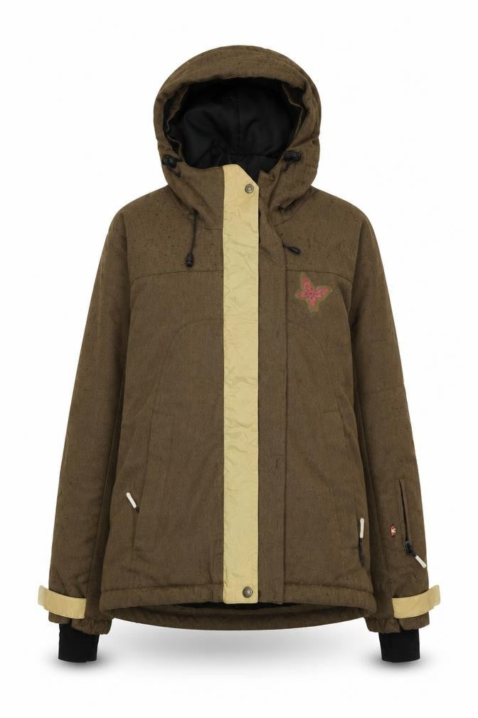Kari Traa Women's Brown Hooded Jacket S