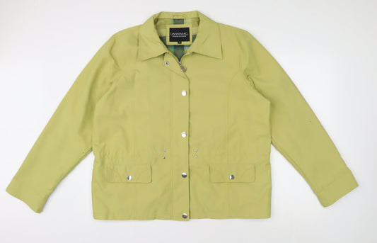 Dannimac Women's Green Basic Jacket Size 18