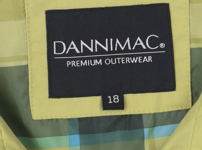 Dannimac Women's Green Basic Jacket Size 18