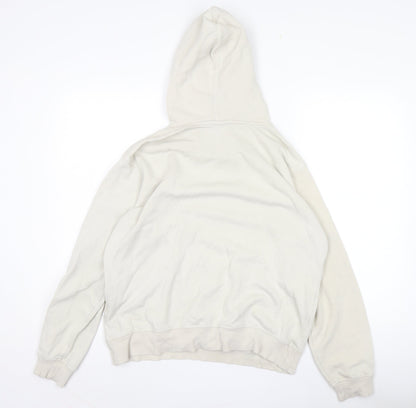Preloved H&M Ivory Mickey Mouse Pullover Hoodie Medium - Back