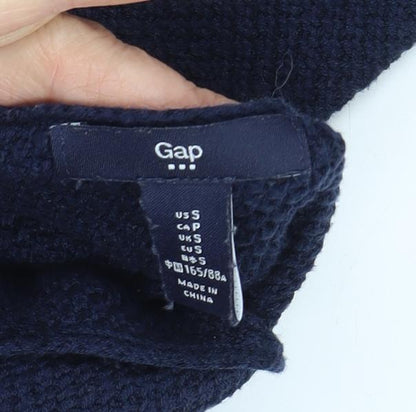 Gap Women's Blue Knit Pullover Jumper, Size S