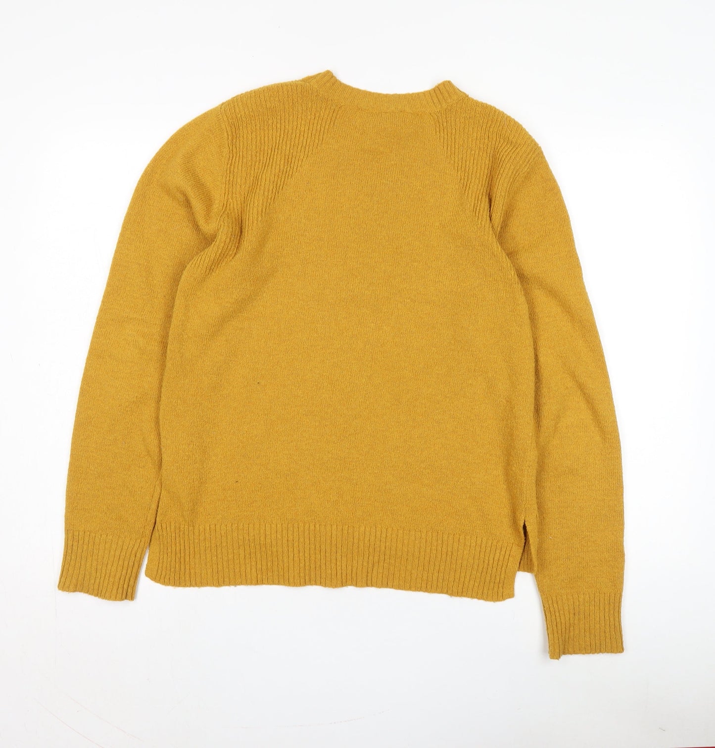Oasis Women's Yellow Pullover Jumper L