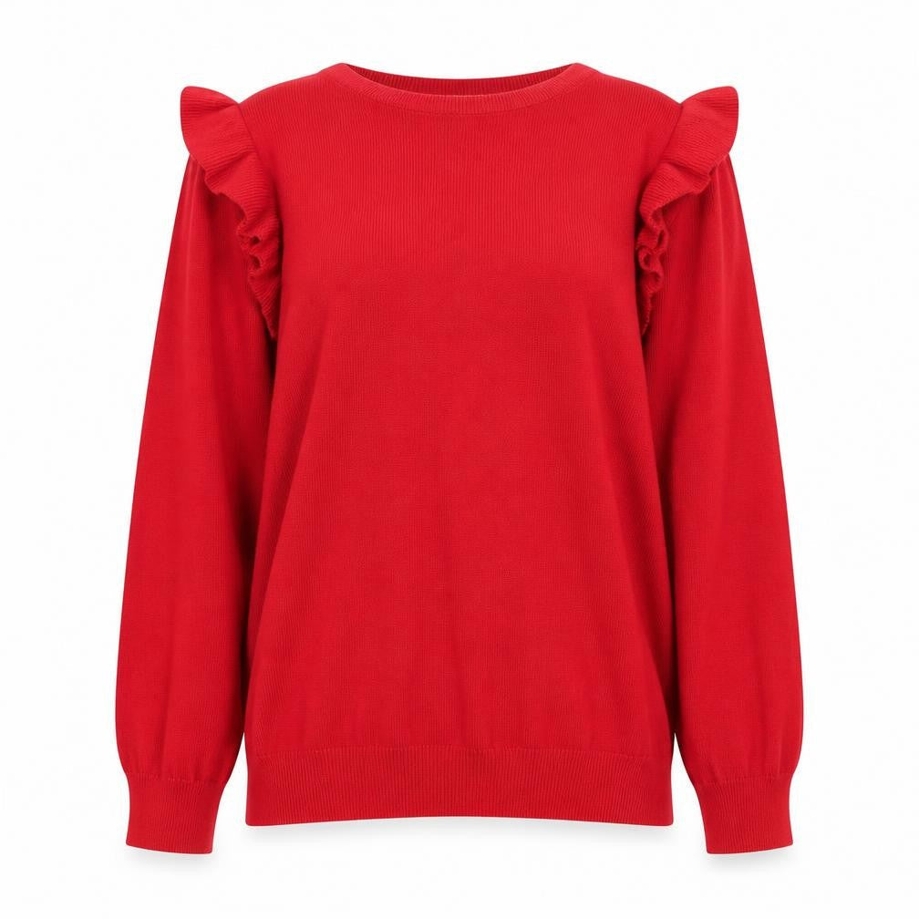 JoJo Maman Bébé Women's Red XL Pullover Jumper