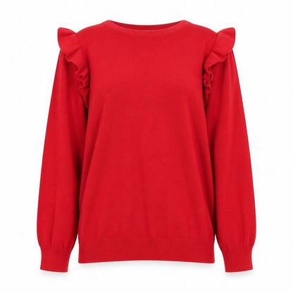 JoJo Maman Bébé Women's Red XL Pullover Jumper
