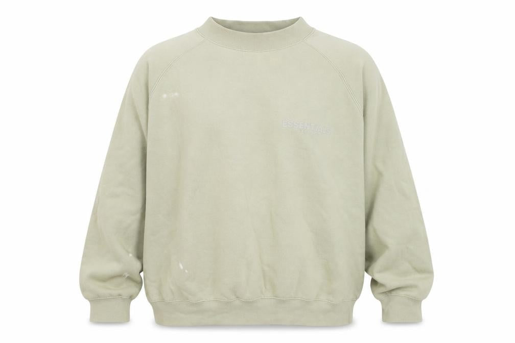 Essentials Men's Beige Pullover Sweatshirt M