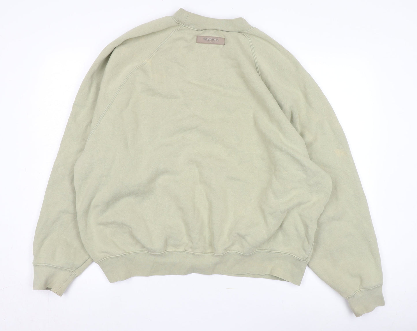 Essentials Men's Beige Pullover Sweatshirt M