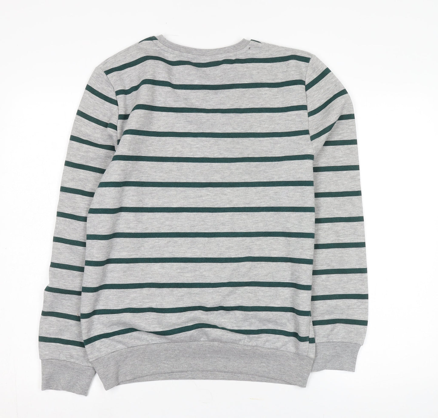 Harry Potter Unisex Grey Striped Pullover Sweatshirt XS