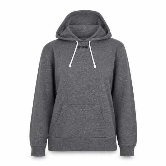 Pink Women's Grey Hoodie, Size S, Pullover Style
